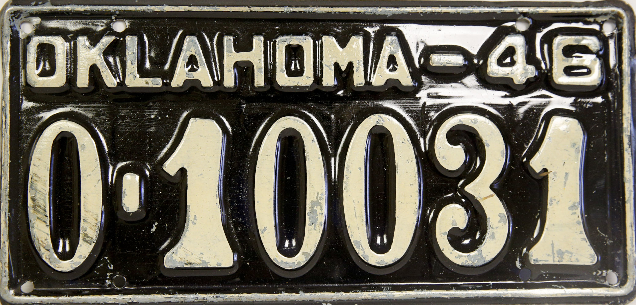 Oklahoma license plates